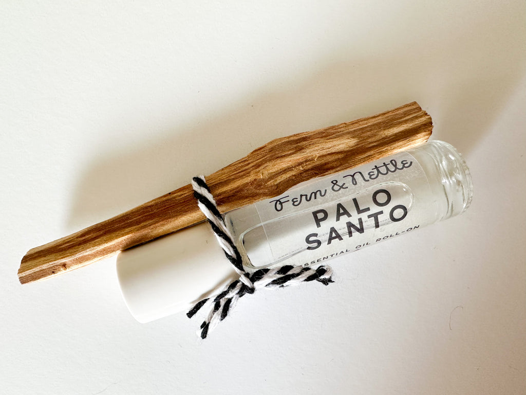 Palo Santo: Essential Oil Roll-On and Smudge Stick