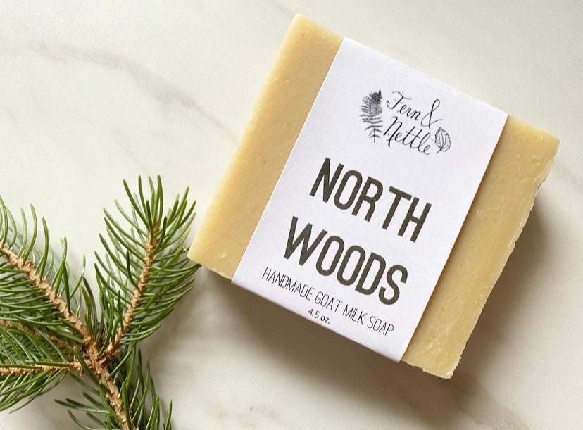 Northwoods Soap: Fir + Cedar Goat Milk Soap