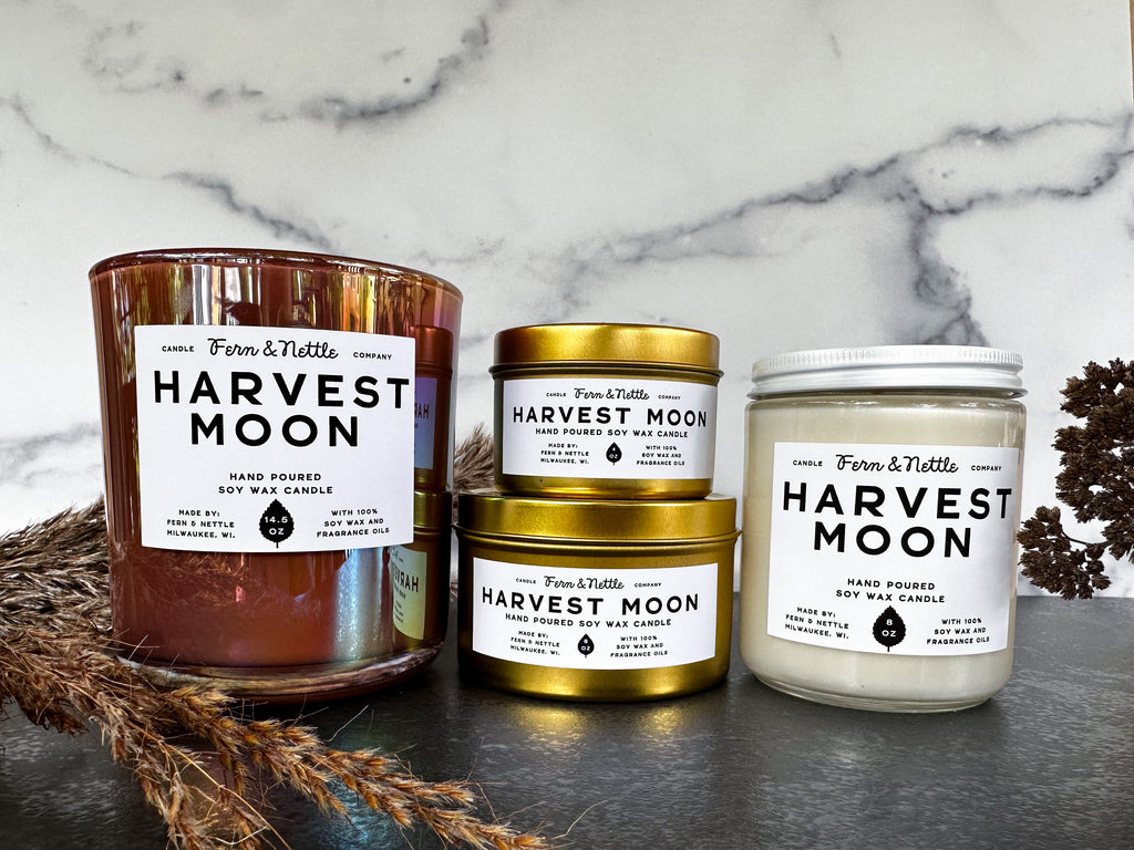 Harvest Moon Soy Wax Candle