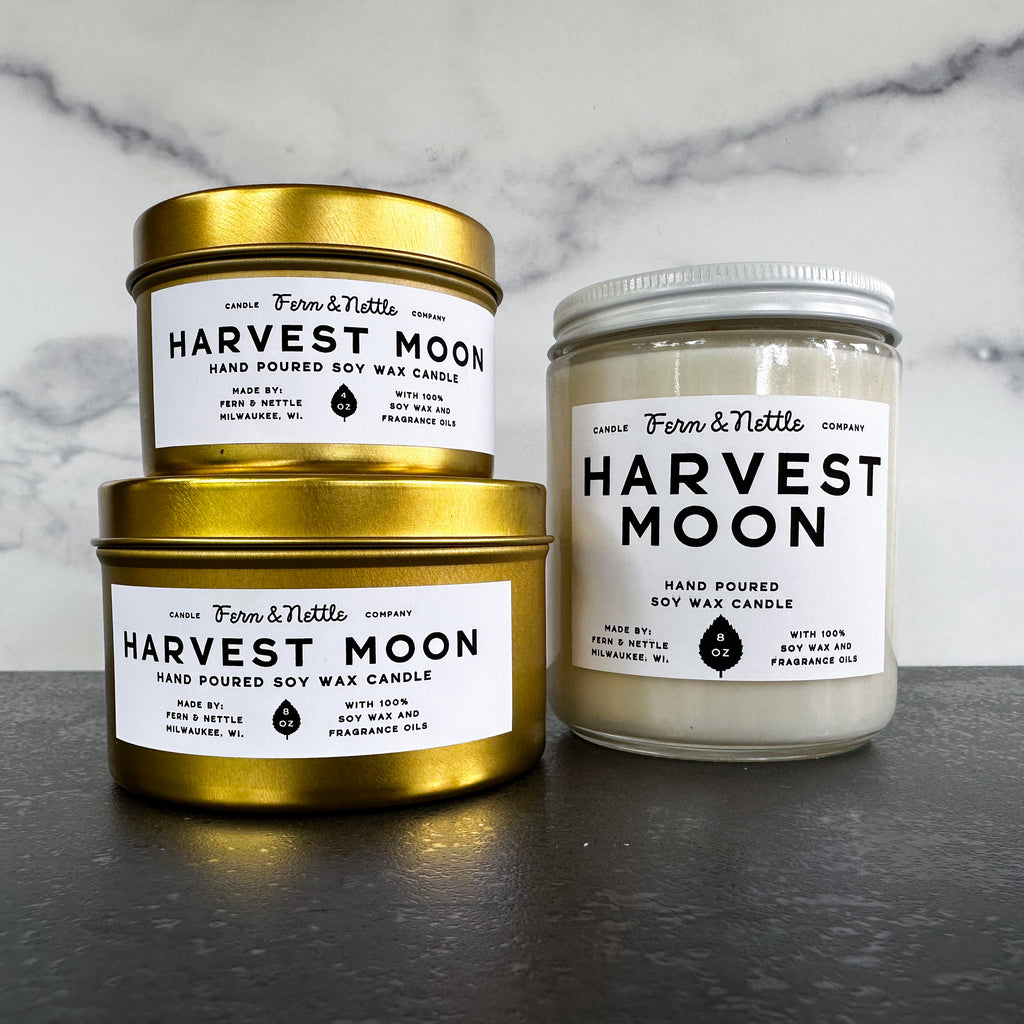 Harvest Moon Soy Wax Candle