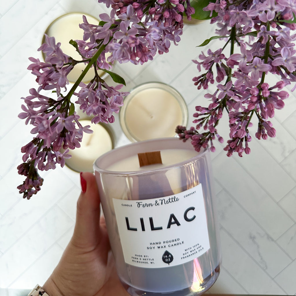 Lilac Soy Wax Candle