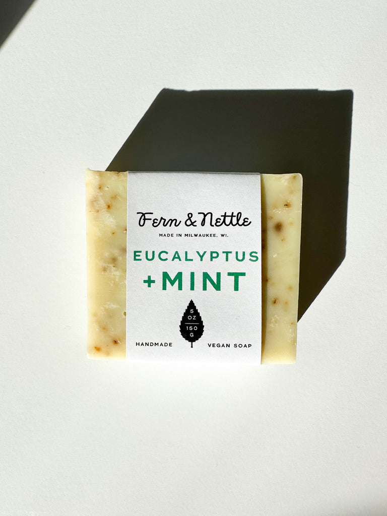 Eucalyptus+Mint Handmade Vegan Soap