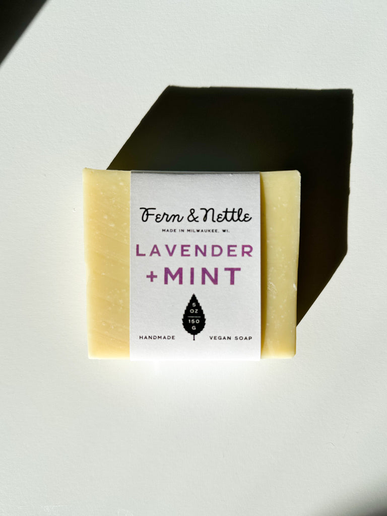 Lavender + Mint Handmade Soap