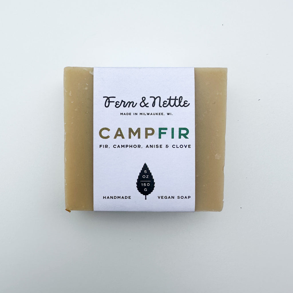 CampFir: Fir+Camphor+Anise+Clove Vegan Soap