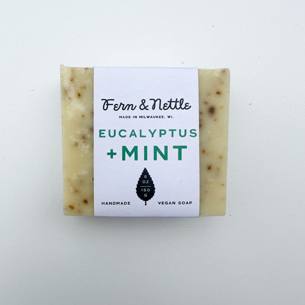 Eucalyptus+Mint Handmade Vegan Soap