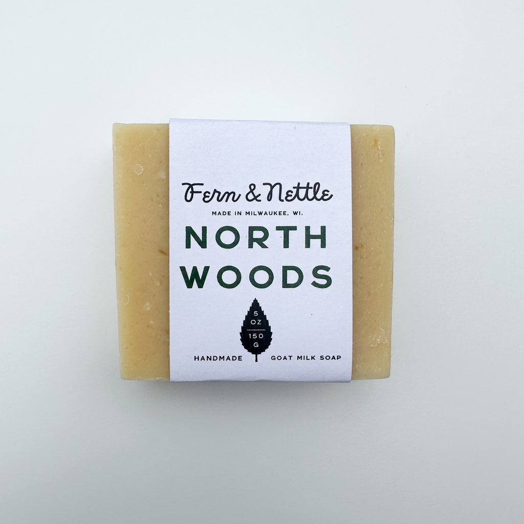 Northwoods Soap: Fir + Cedar Goat Milk Soap