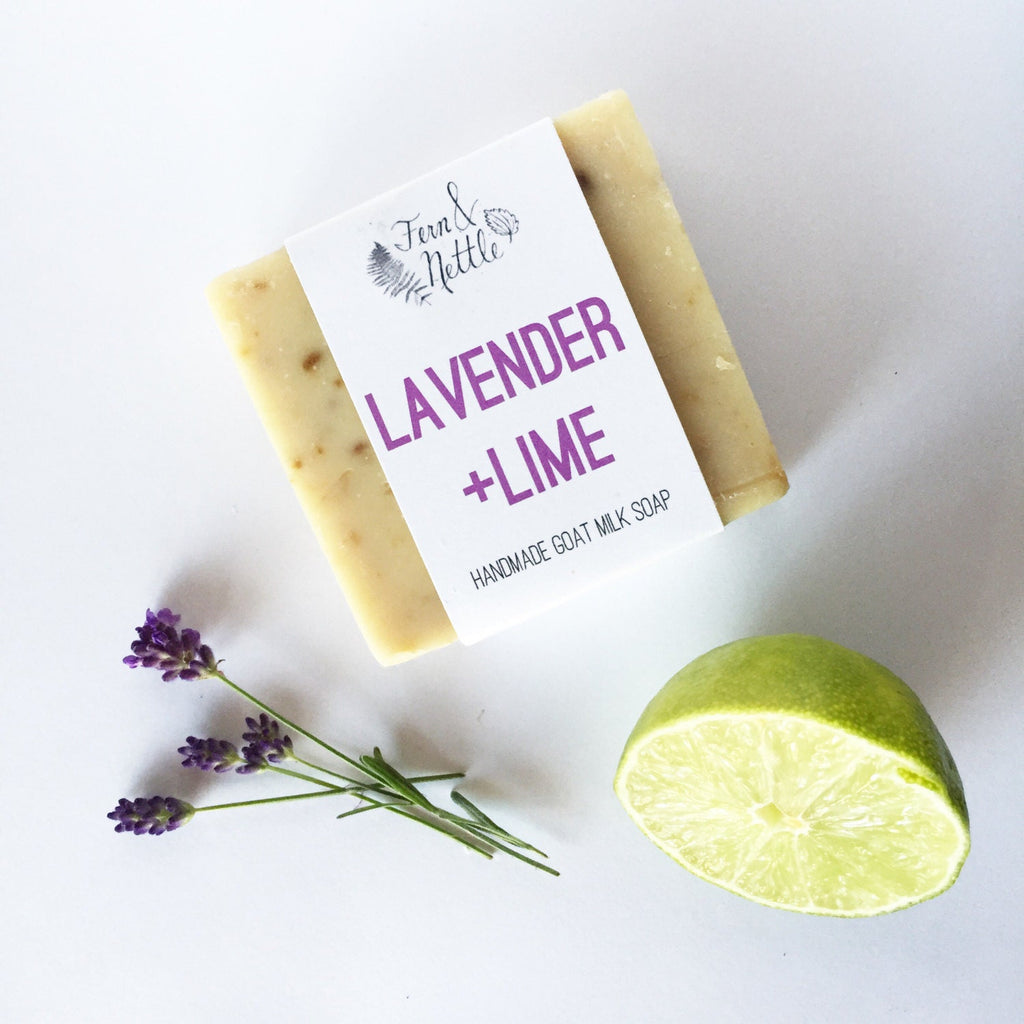 Lavender + Lime Goat Milk Soap