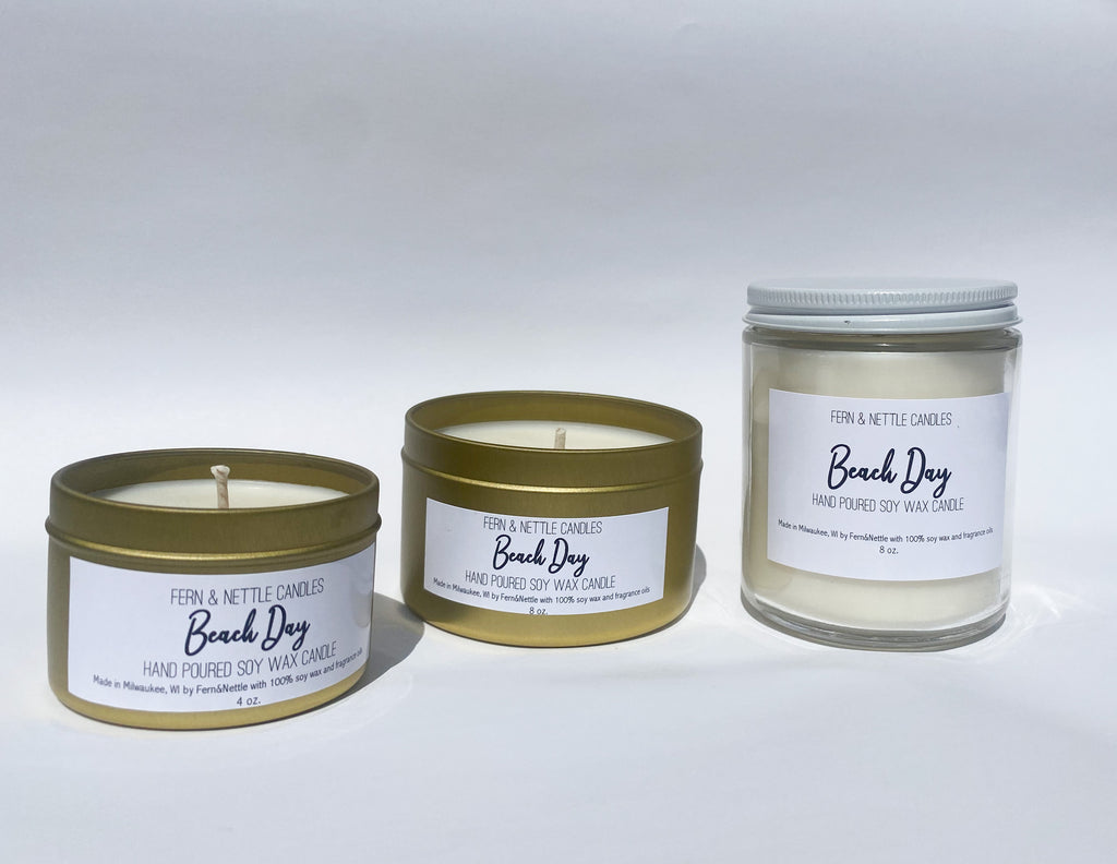 Beach Day Soy Wax Candle