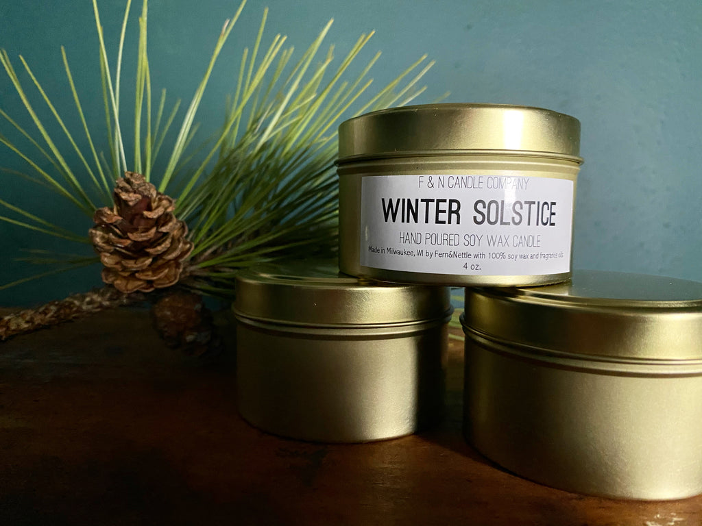 Winter Solstice Candle