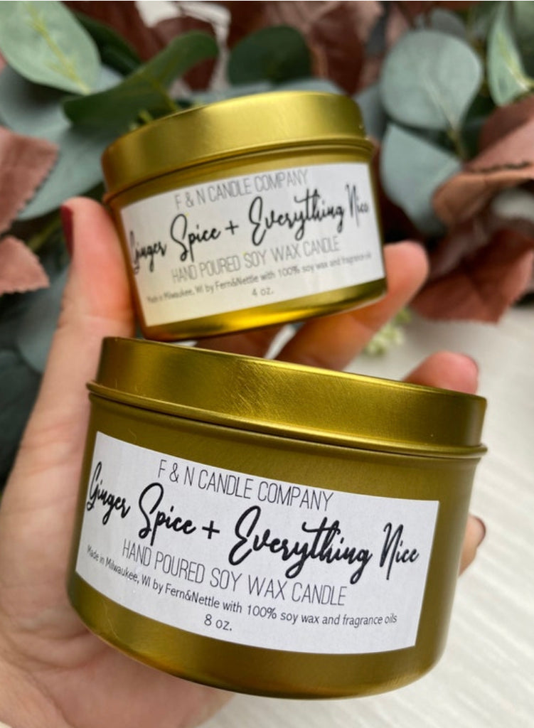 Ginger and Spice and Everything Nice Soy Candle